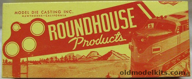 Roundhouse-Model Die Casting 1/87 Great Northern 40 Foot Box Car - HO Craftsman Kit, B601 plastic model kit